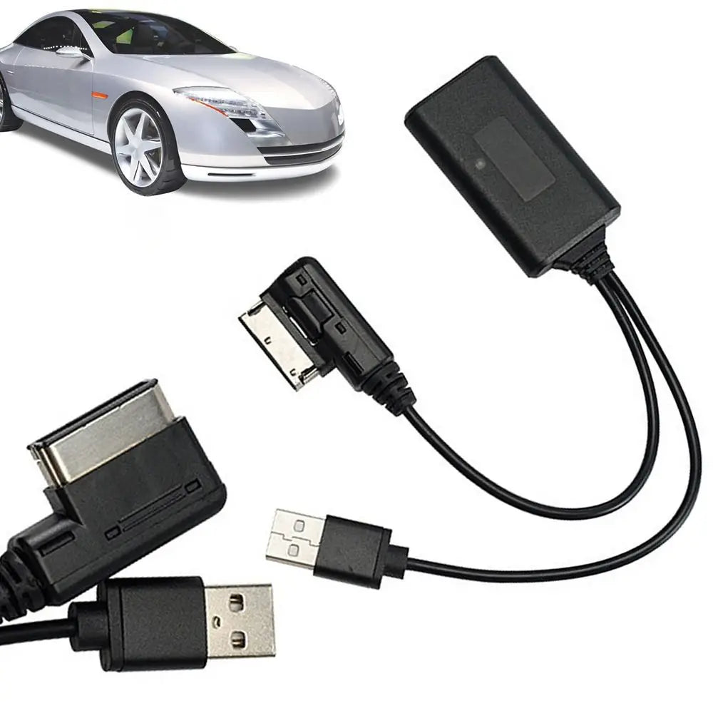 2in1 For AMI MMI 3G/2G Aux Bluetooth-compatible Adapter Auto Audio Cable for Audi Q5 A5 A7 R7 S5 Q7 A6L A8L A4L Car Accessories