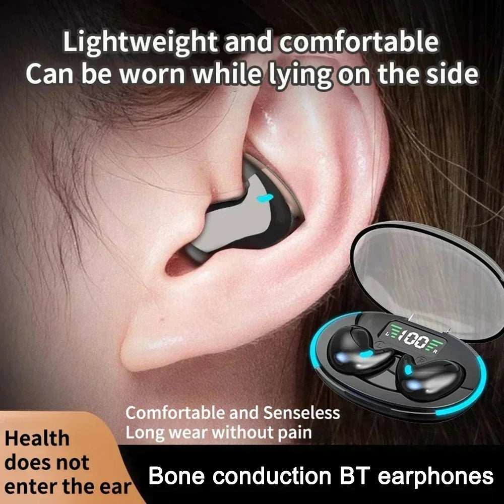 X55 Mini Earphone Wireless Earphone Headphones Noise Reduction Sport Game Sleep Bluetooth 5.3 Earbuds HIFI Stereo Music Headset