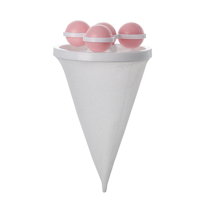 Washing Machine Hair Catcher Pet Hair Removal Floating Clothes Collector Filter Mesh Dirty Fiber Laundry Bag Cleaning Tools 2025