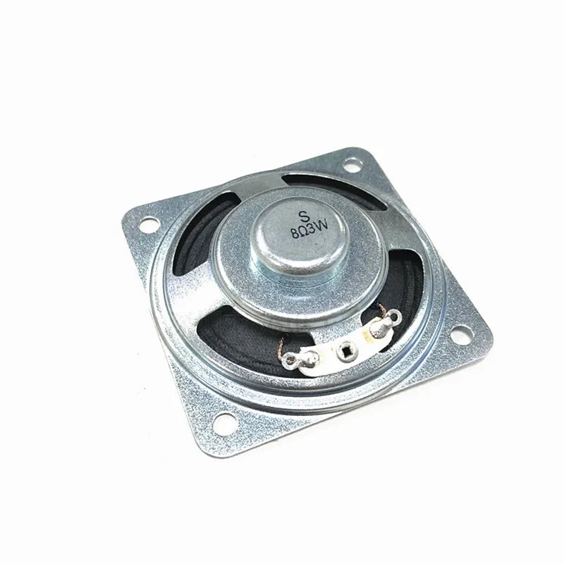 Square 2.25 Inch Audio Sound Speaker 8 Ohm 3W 57mm Full Range Speaker Edge Amplifier Home Loudspeaker DIY Keyboard Horn Toy