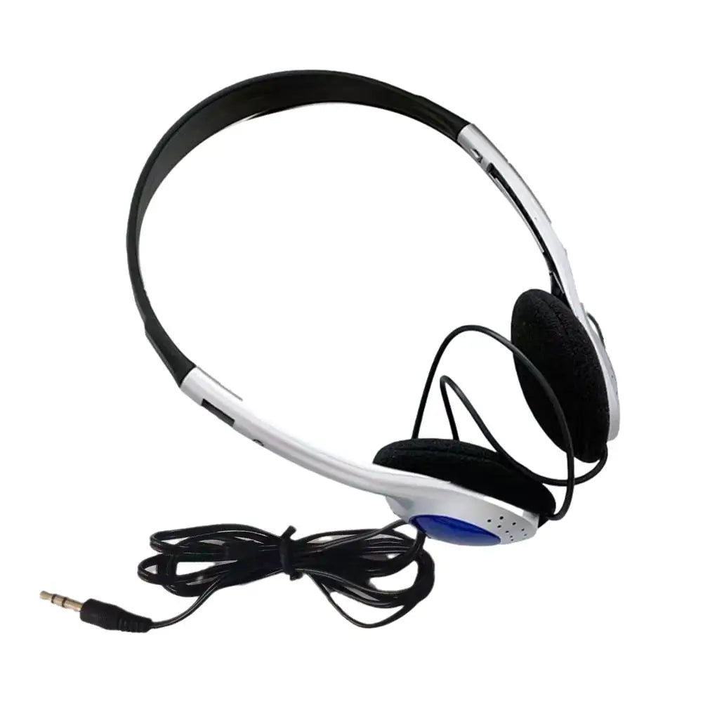 Portable Headphones Personality Retro Nostalgic Headset Black Fashion Style Headset Over Ear Earbud 3.5mm Wired Headset NEW