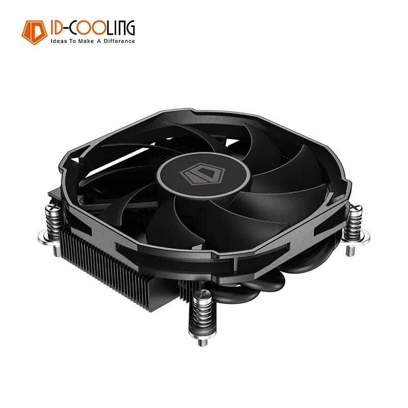 ID-COOLING IS-30I Ultra-Thin CPU Cooler Heat Sink Temperature Controlled Silent 4 Heat Pipe 3600RPM Low Profile Radiator