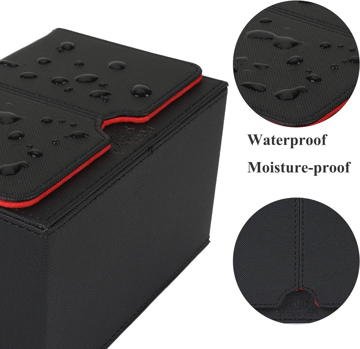 Card storage box card box big brand box solid color storage box top side installation toys games collection card for  Trading