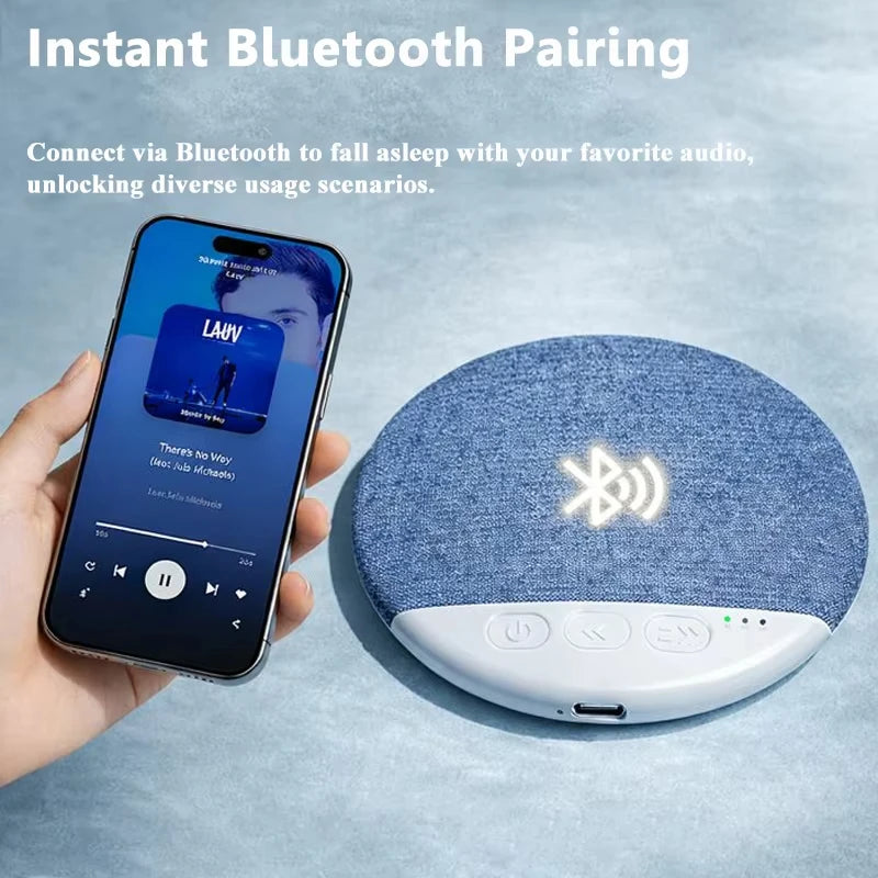 Sleeping Bluetooth Speaker Nature Sound White Noise Soundbar Wireless MP3 Music Player Ultra Thin Timed Shutdown Audio Pla New
