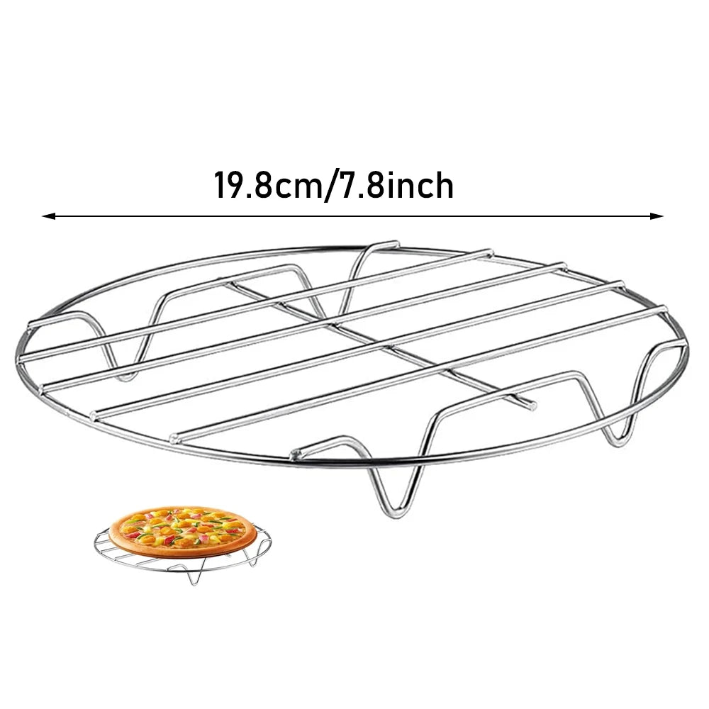 Air Fryer Accessory Set - 12 Pieces Compatible With 4, 4.2, 5, 5.5, 5.8 QT Gowise, Cosori, Phis, Ninja, Cozyna Air Fryers