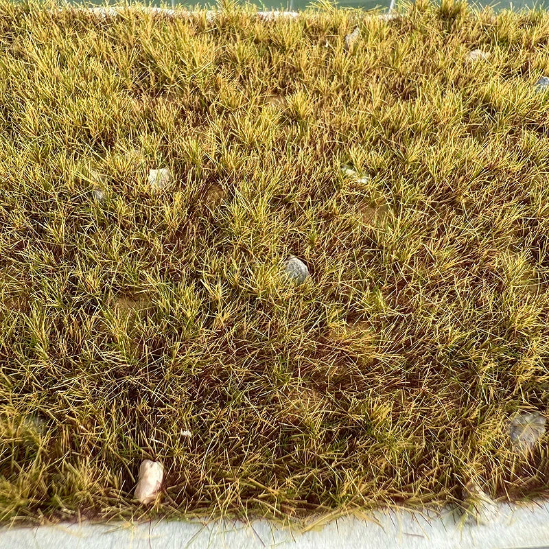 11*15cm Model Grass Turf With Stone Lawn Model Material Micro Landscape Platform Diy Material 1/64 Scale Train Railway Layout
