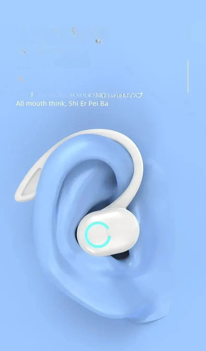 Wireless Bluetooth 5.2 Earphones Sports Running Headset Ear Hook Headphone HiFi Stereo Noise Reduction Music Headset For iPhone