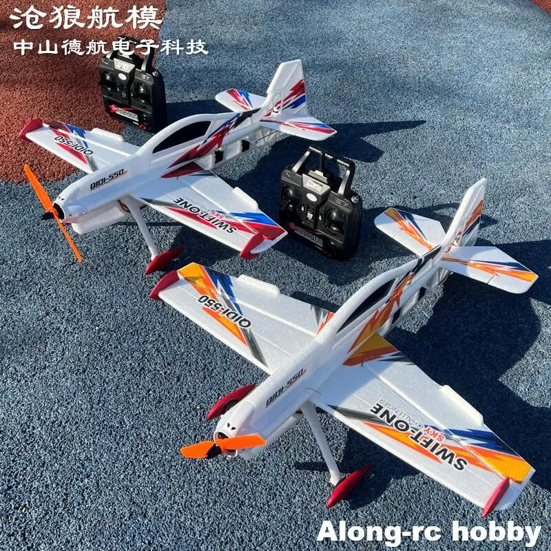 6ch Remote Control Transmitter Mode 1 Mode 2 for 500mm Wingspan QIDI550 F3D QIDI560 New Start M7  Qidi580 SR22 Toys RC Plane