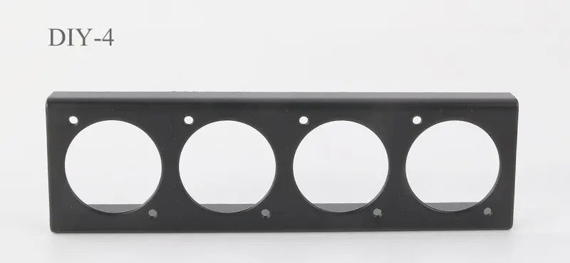 Pro-C DIY PRO Audio Guitar Effect Adaptor Pedal Board Side Port Panel Mount Bracket Kit Accessories