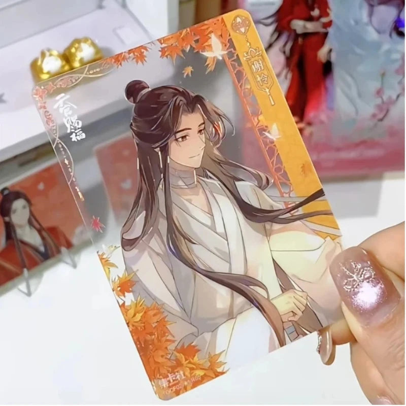 In Stock Tianguan Blessing Four Seasons Card Anime Anniversary Edition Collected Card Blind Box Original Nice Festival Gift Toys