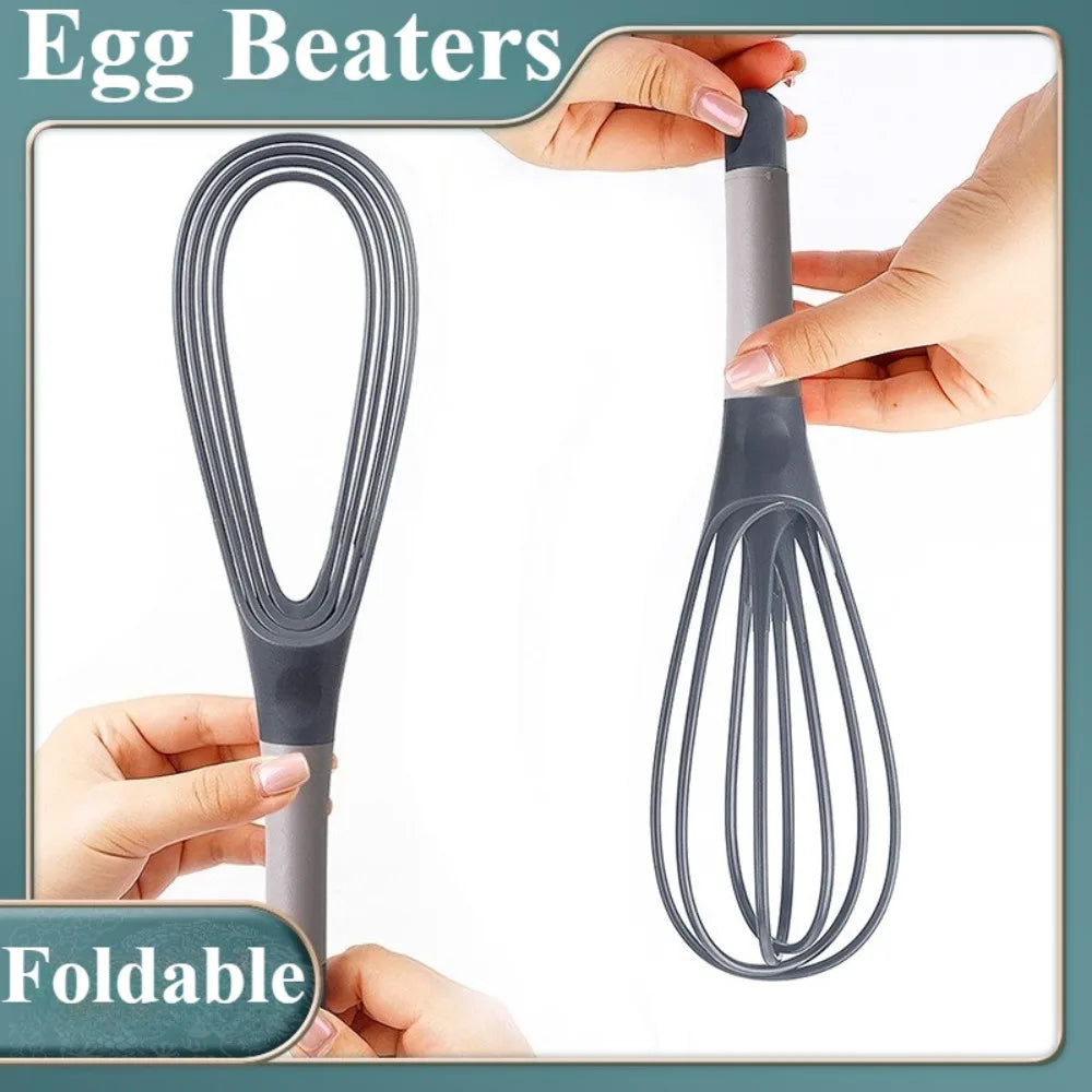 Foldable Egg Beater Whisk Manual Cream Blender Cooking Baking Tool Kitchen Accessories Mixer Foamer Kitchen Gadgets Whisk