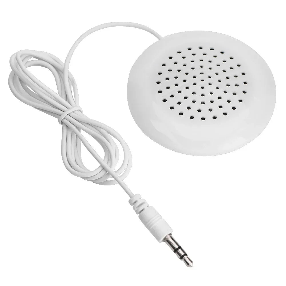 New DIY Pillow Speaker 3.5mm Mini Stereo Speaker For MP3 MP4 CD Music Player Mobile Phone Tablet PC Laptop For IPad Sleeping
