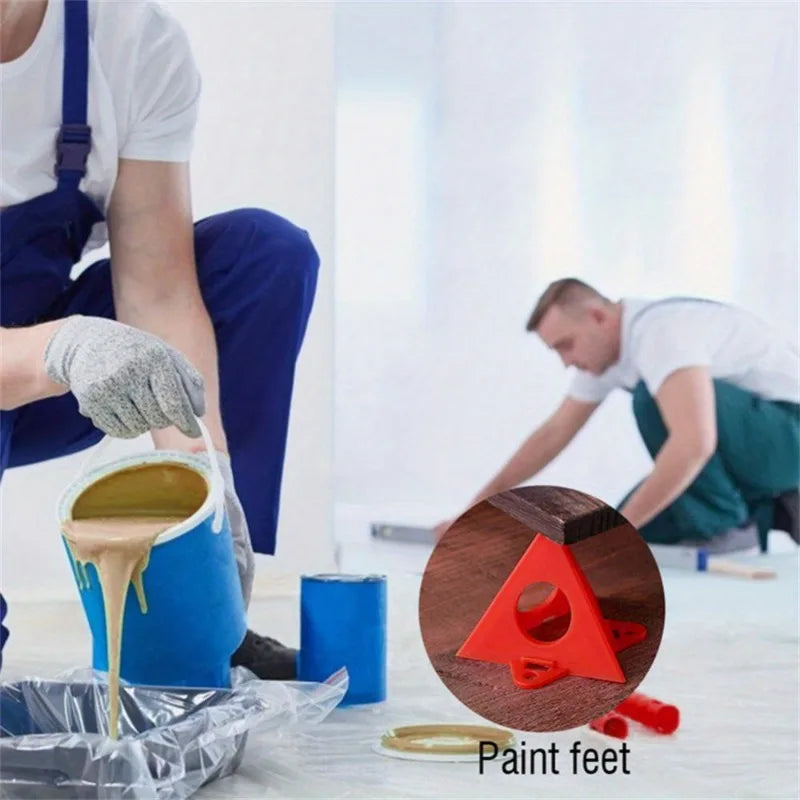 10pcs Painters Pyramid Stands,Door Stands for Painting, Door Painting Stand, Paint Pyramids, Canvas Stands for Paint Pouring