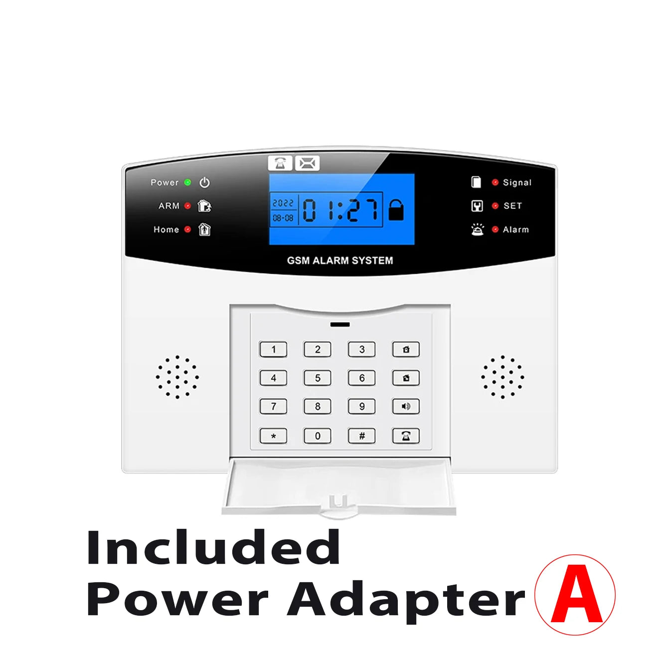 GSM WiFi Smart Alarm System Wireless DIY Smart Home Security System With APP Control Works with Alexa for Houses Apartments