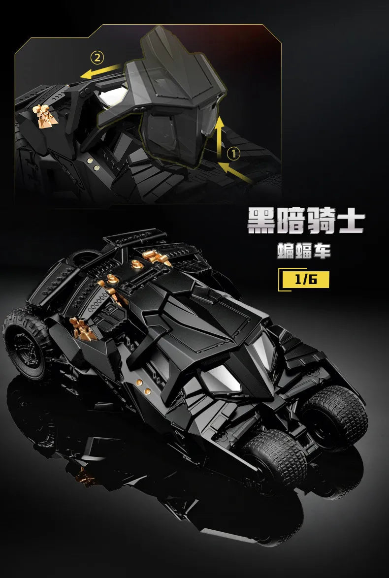 Blokees DC Marvel Hero Batman Star Edition Series  Blind Box Toy E01/E02 6PCS Batman Motorcycle Toy Collectible Perfect Gift