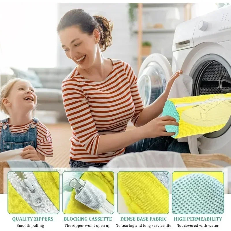 Hot-selling Shoe Washing Bag, Specially Designed for Washing Machines, Prevents Shoes from Deforming During Washing