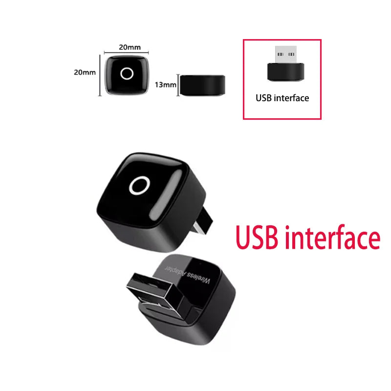 Skilldrive 2025 Upgraded Wireless CarPlay Adapter Wireless Android Auto AI Smart Box Intelligent Systems for Wired CarPlay Car