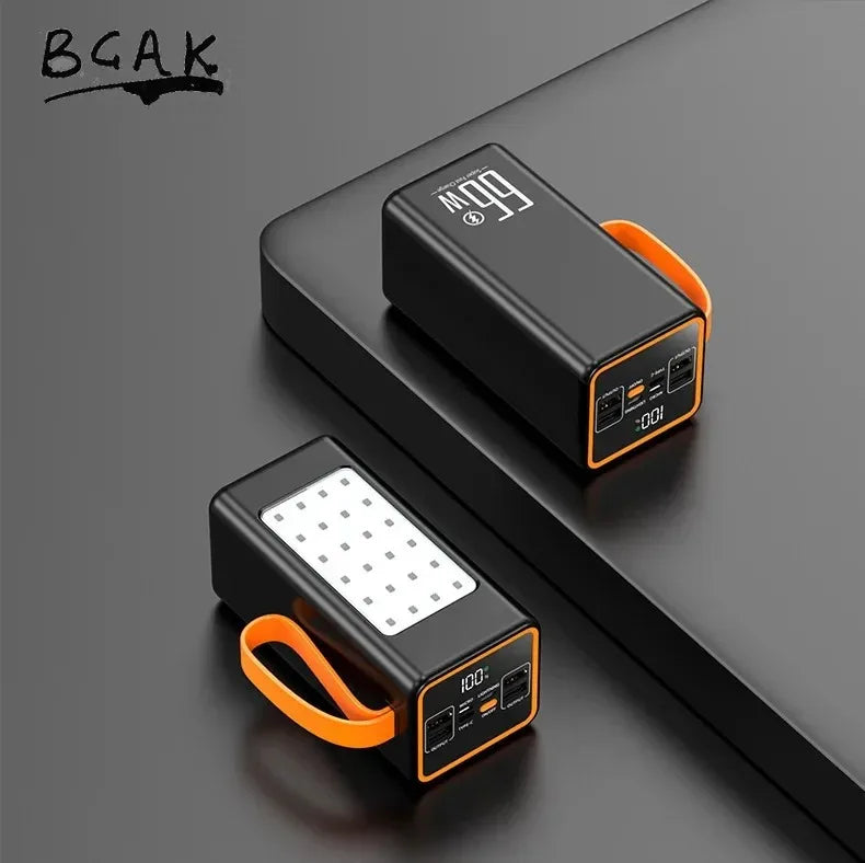 500000mah 100000mah 200000mah 300000mah Upgraded Version Super power bank fast charge with LED Super Large Capacity