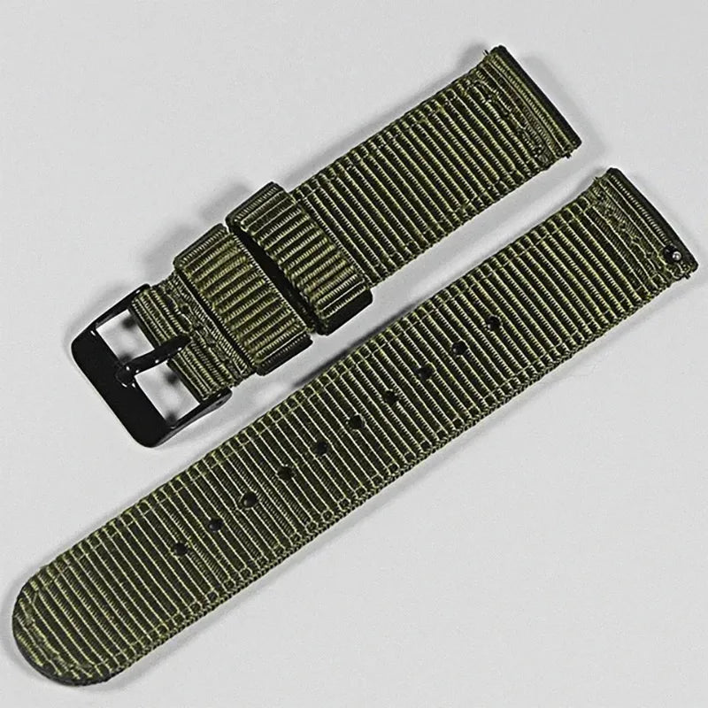 Nylon strap 18mm 20mm strap 22mm strap quick release design suitable for smart watches