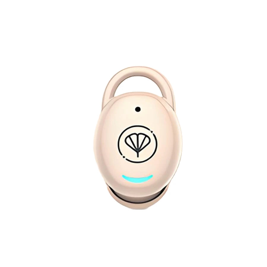 New Compact Lightweight Single Rechargeable Headphones Noise Cancelling Feature Ear-hook Earbuds Suitable For The Elderly