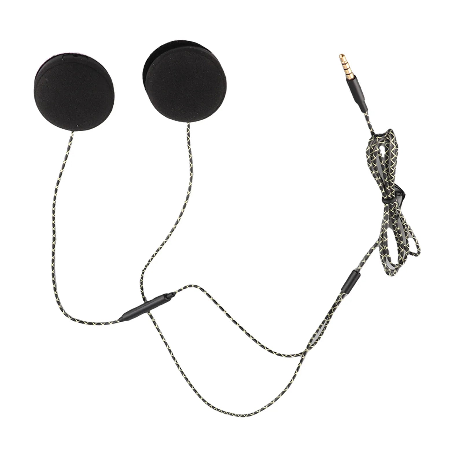 1Pcs Motorcycle Helmet Headset Headphone Speakers for Ios Android MP3 computer and other 3.5 interface audio equipment
