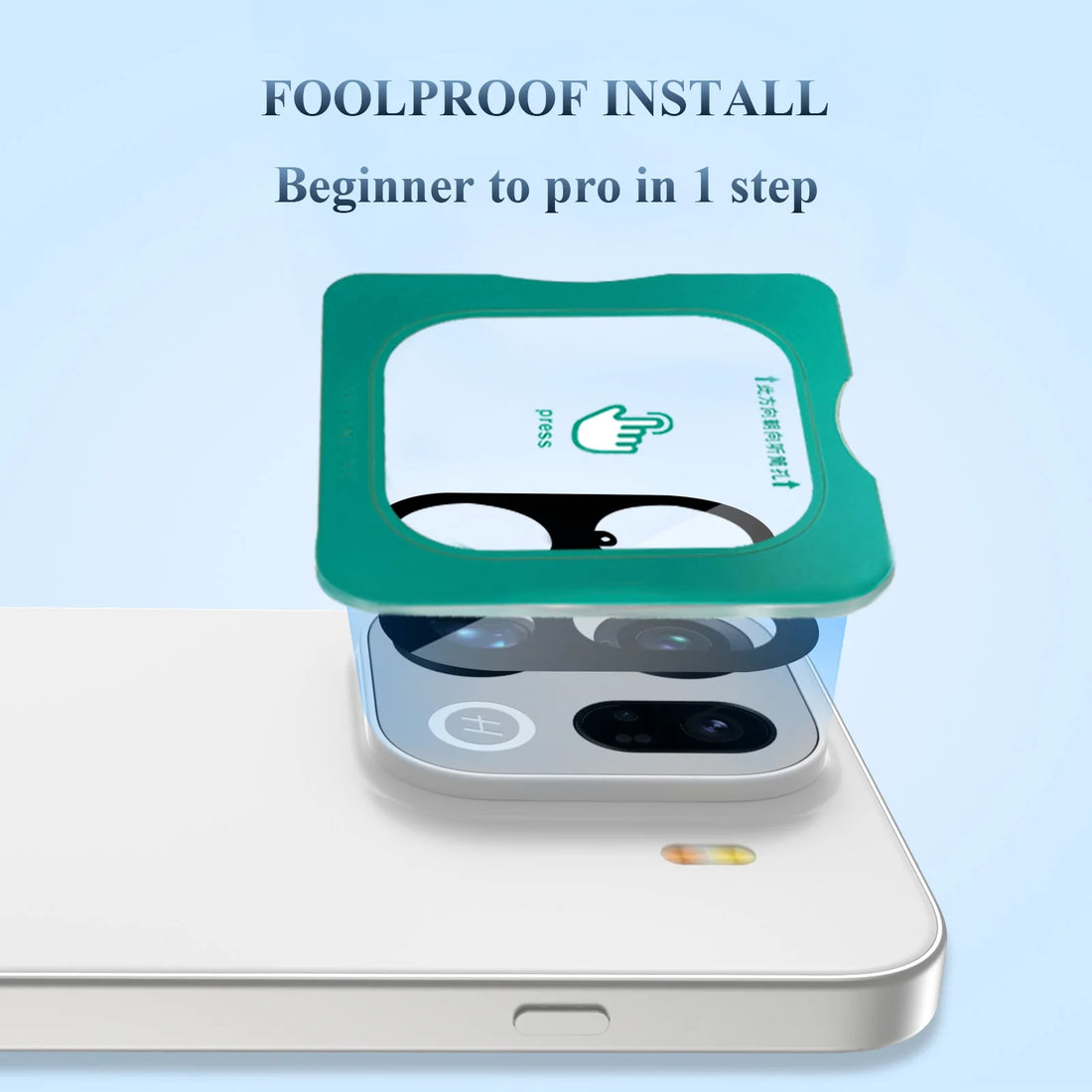 [Self-Locating Frame] Lereach for Oppo Find X9 Pro/Find X9 Tempered Glass Camera Lens Protector, Anti-Scratch High-Transparency