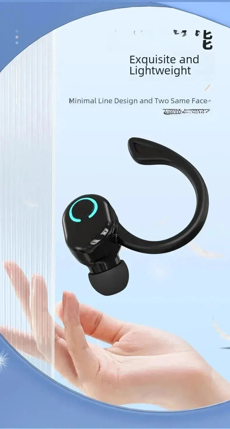 Wireless Bluetooth 5.2 Earphones Sports Running Headset Ear Hook Headphone HiFi Stereo Noise Reduction Music Headset For iPhone