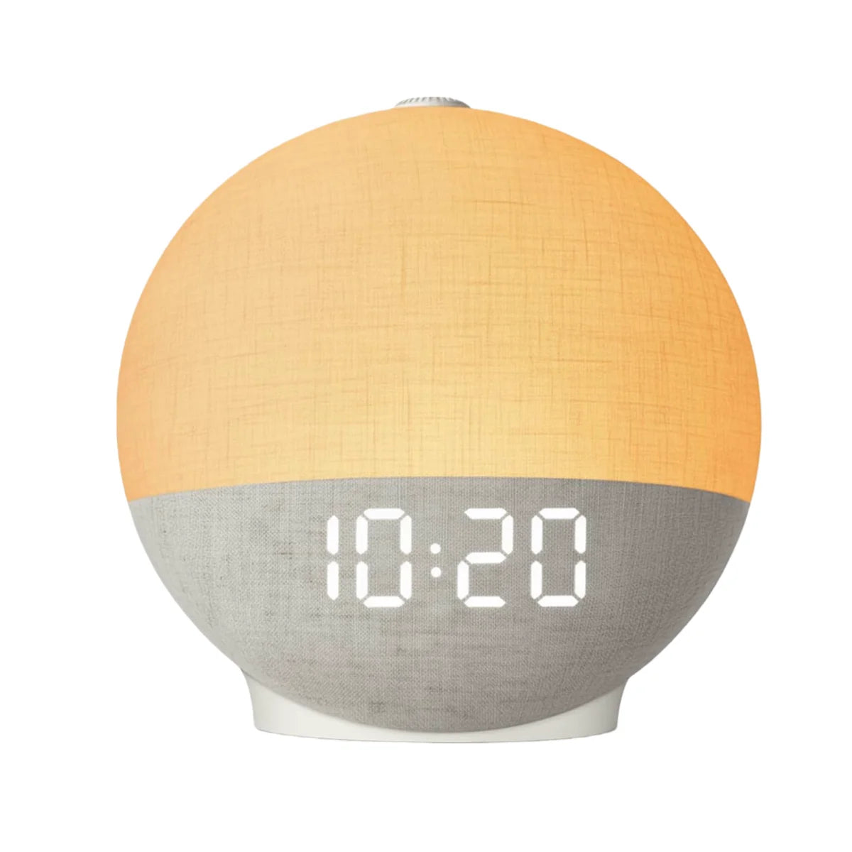 Smart Wake Up Light Sunrise Alarm Clock White Noise Machine Bluetooth Speaker with 30 Sleep Sound for Heavy Sleeper Perfect Gift