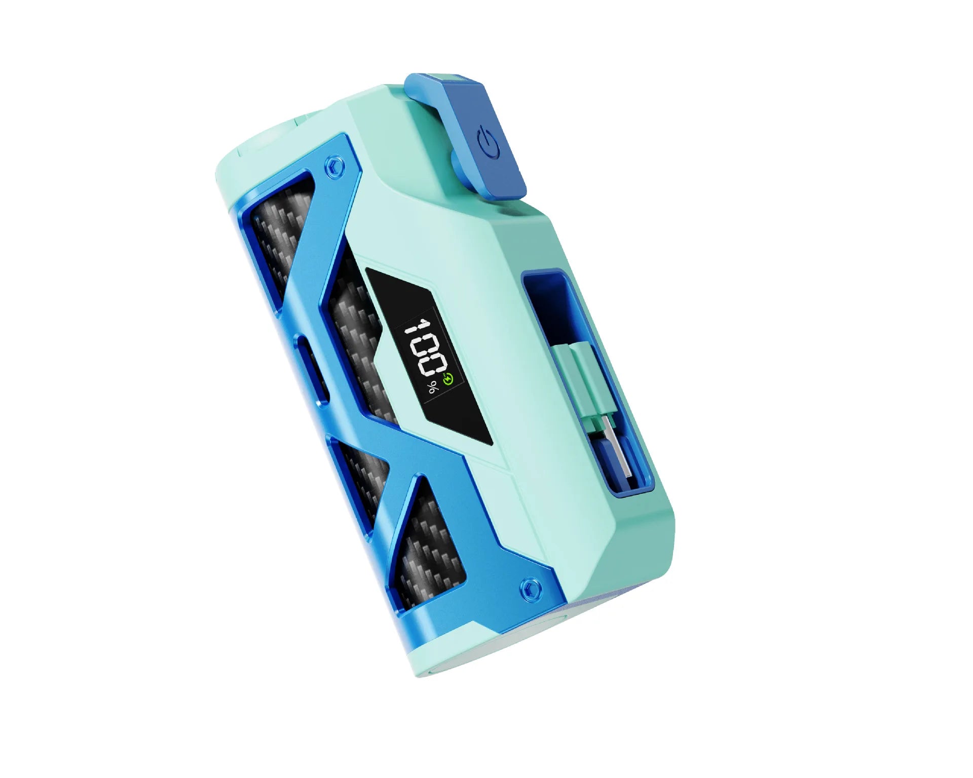Mobile Power Bank Mecha Capsule Power Bank 5000 Mah Mini Compact Fast Charging Tail Plug Gift