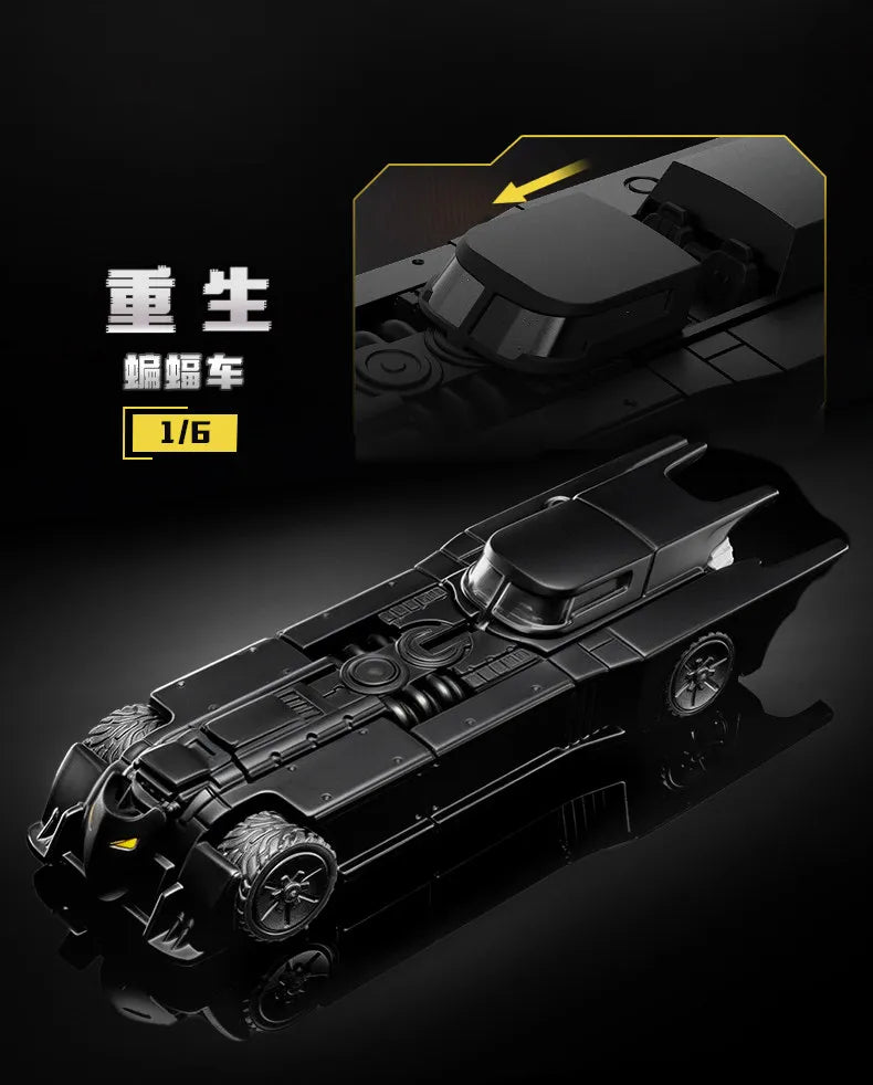 Blokees DC Marvel Hero Batman Star Edition Series  Blind Box Toy E01/E02 6PCS Batman Motorcycle Toy Collectible Perfect Gift