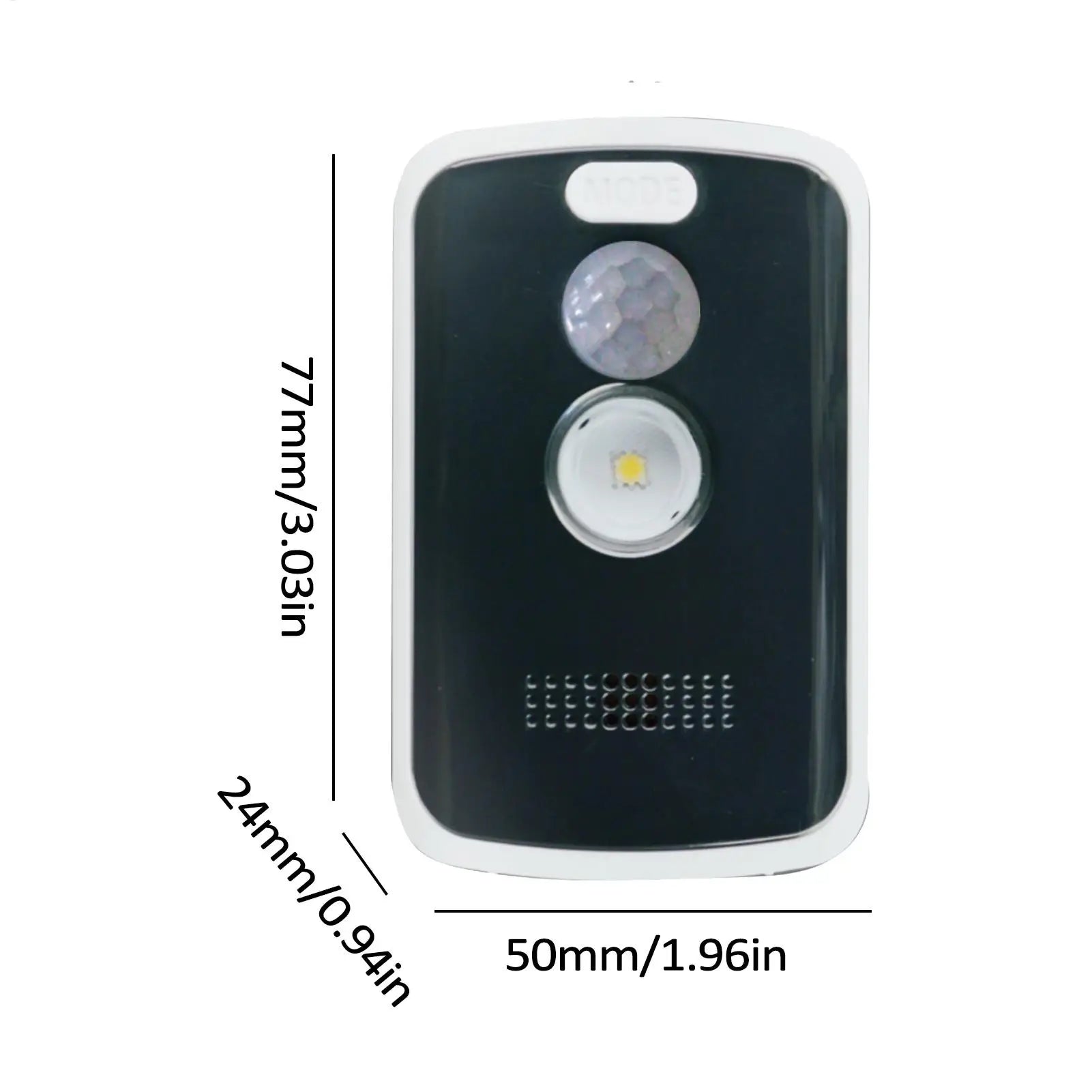 Perimeter Safe Alarm 125db 3 Modes Motion Detector Alarm Safety Defense Anti-Theft Alert Portable Outdoor Camping Security Tools