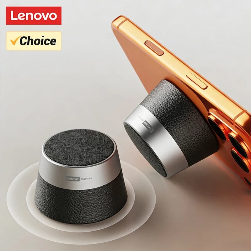 Choice Lenovo Bluetooth Speaker Magnetic Wireless Bluetooth 5.4 Player IPX5 Waterproof Mini Portable Loudspeaker Music HD103 Pro