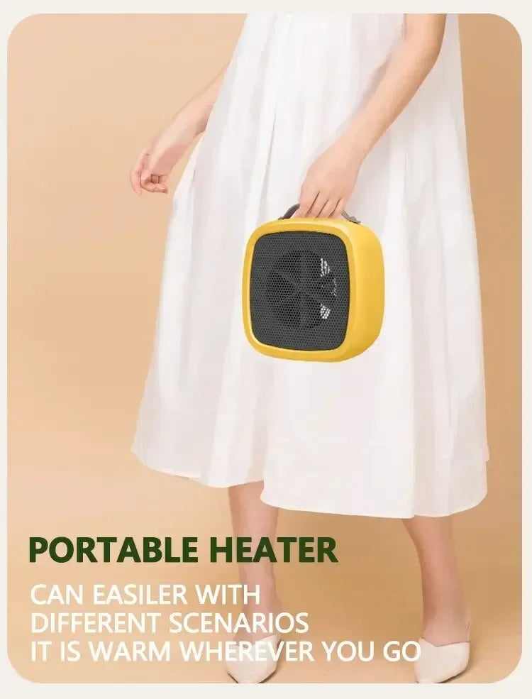 Mini Heater Air Heater Powerful Warm Blower Fast Heater Fan USB Office Heat Desktop Electric Heater For Home Student Dormitory