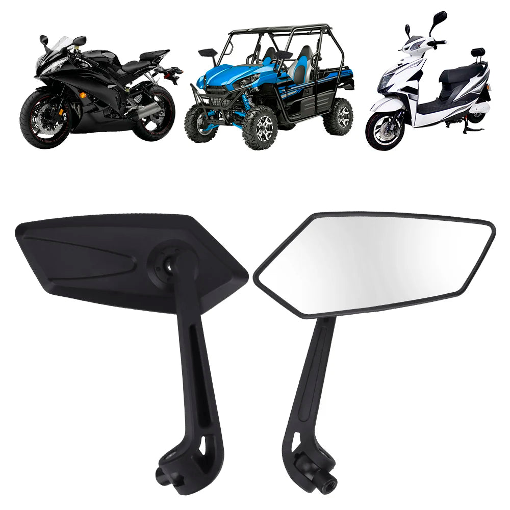 Motorcycle Handlebar Mirror Rearview Motorcycle Bar End Mirror For Cafe Racer Scooter Motocross Mirror 8/10mm