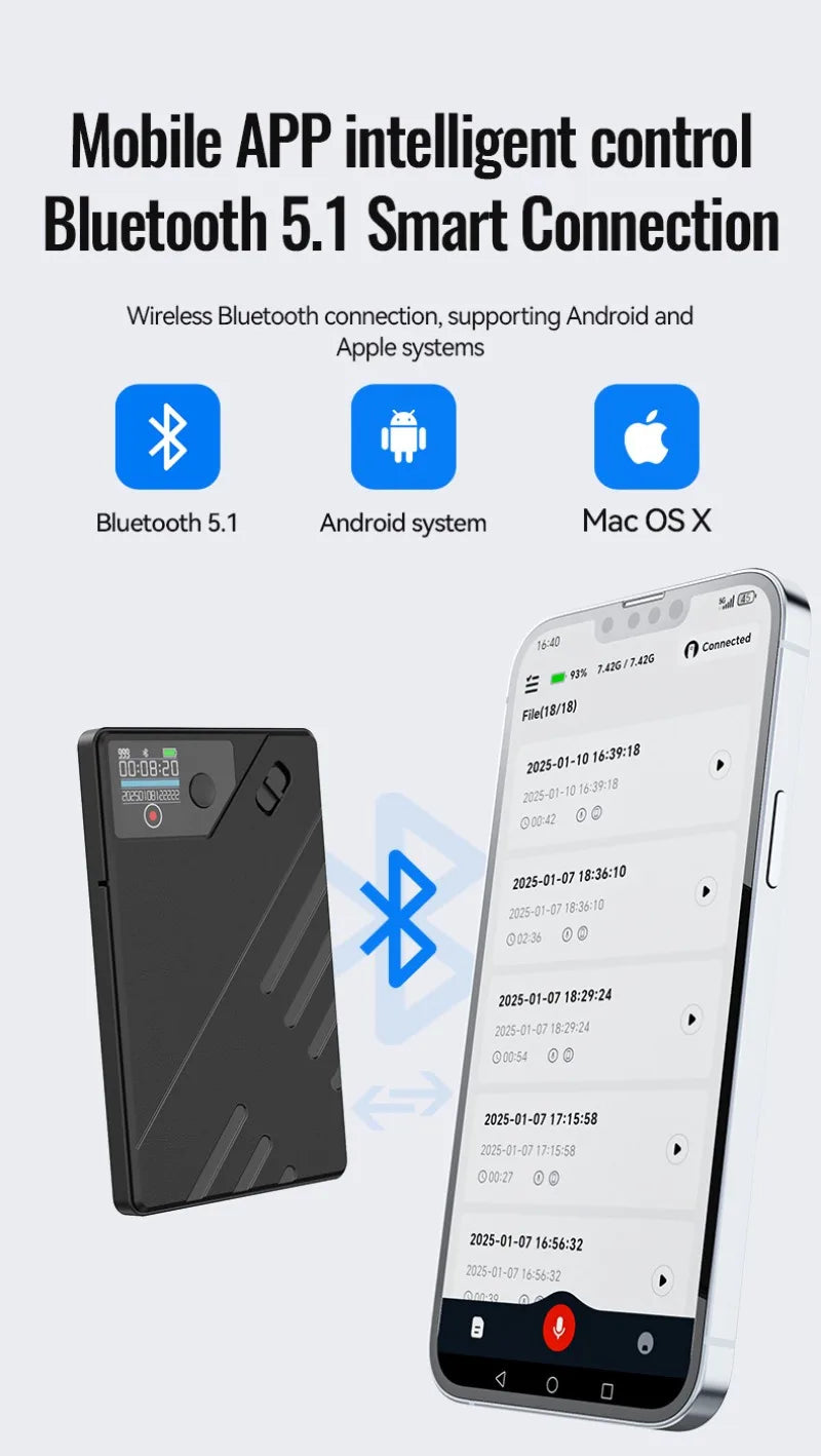AI Voice Recorder ChatGPT APP Control Audio Mind Map Real Time Transcription, Summary, Translation Phone Calls Recording