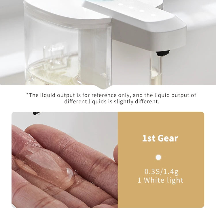 Automatic Dishwashing Machine Sensor Intelligent Hand Washing Machine Kitchen Hand Sanitizer Soap Dispenser