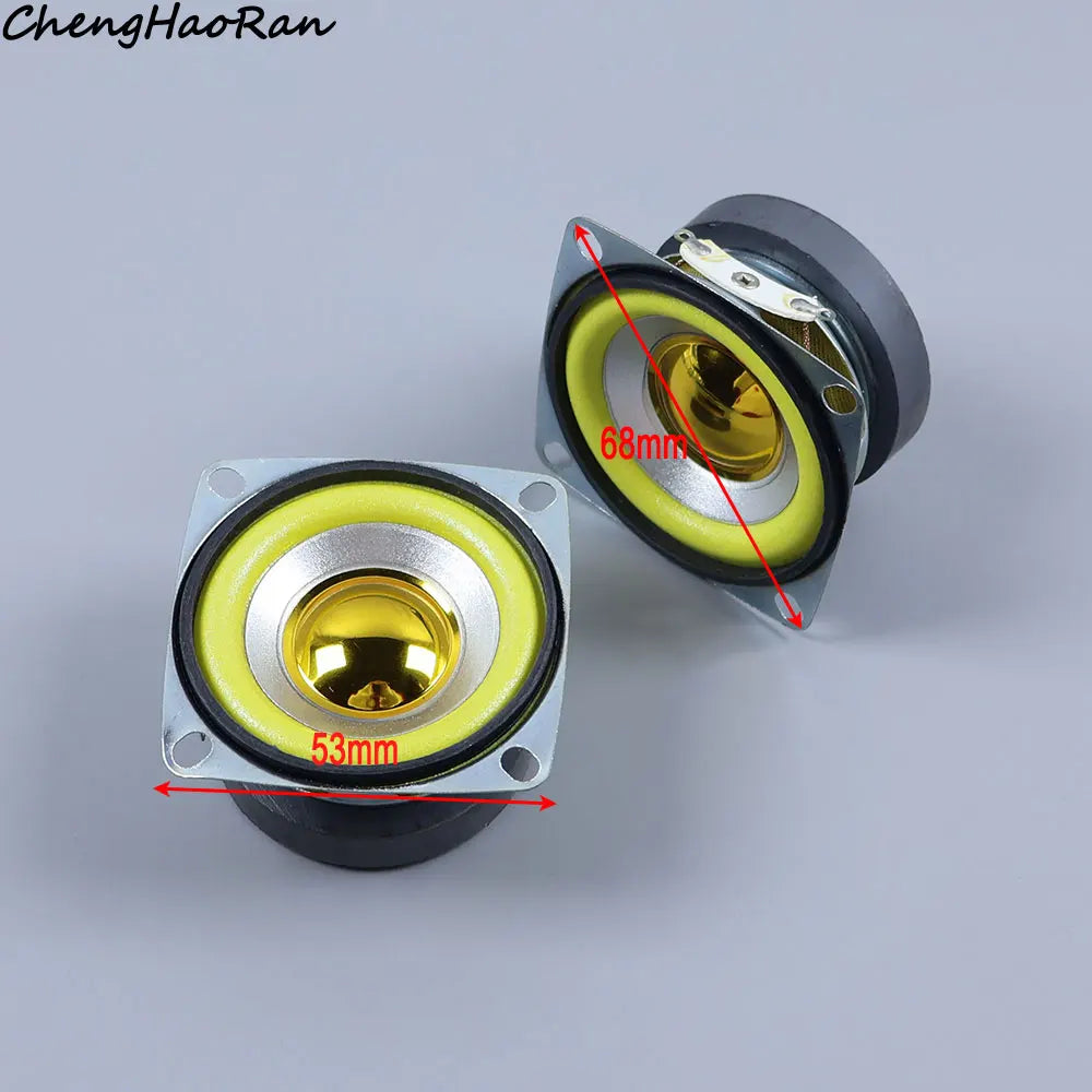 1 Pc 4R 5W Portable Audio Full Range Speaker Driver 3Ohm 5W 53mm Sound Loudspeaker DIY Bluetooth Music Speaker Home Theater