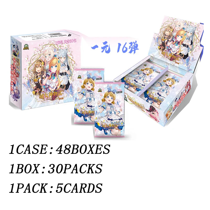 Wholesale Goddess Story Booster Box Limited Edition Full Set With Binder Album Display Japanese Style Anime Card 