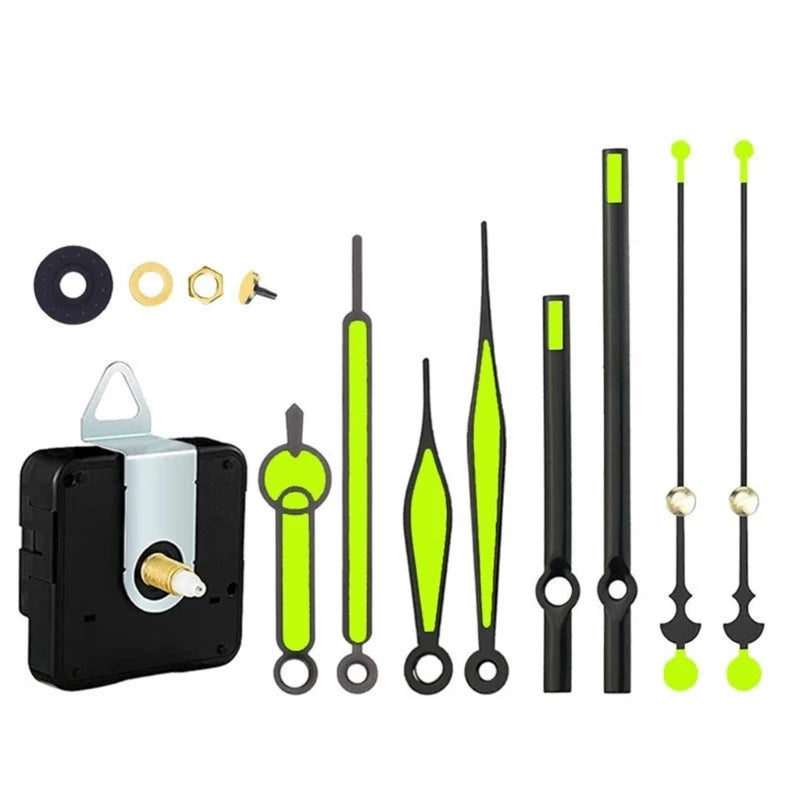 High Accuracy Clock Movement Mechanism DIY Clock Repair Tool Set with Noiseless Movement Clock Hands Wall Repair Tools 87HA