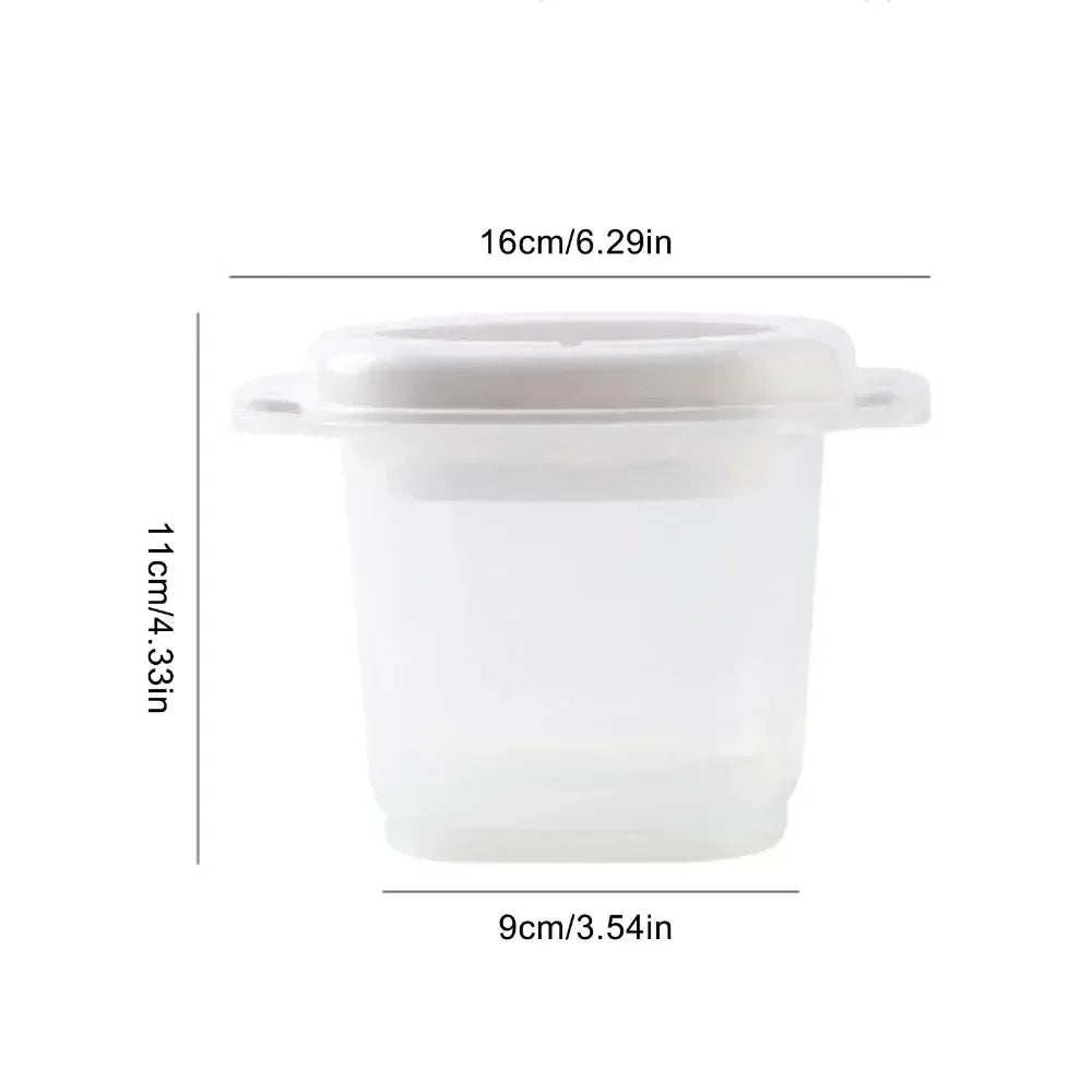 Food gradePP microwave rice cooker multifunctional rice washing and draining quick cooking lunch box suitable for office workers