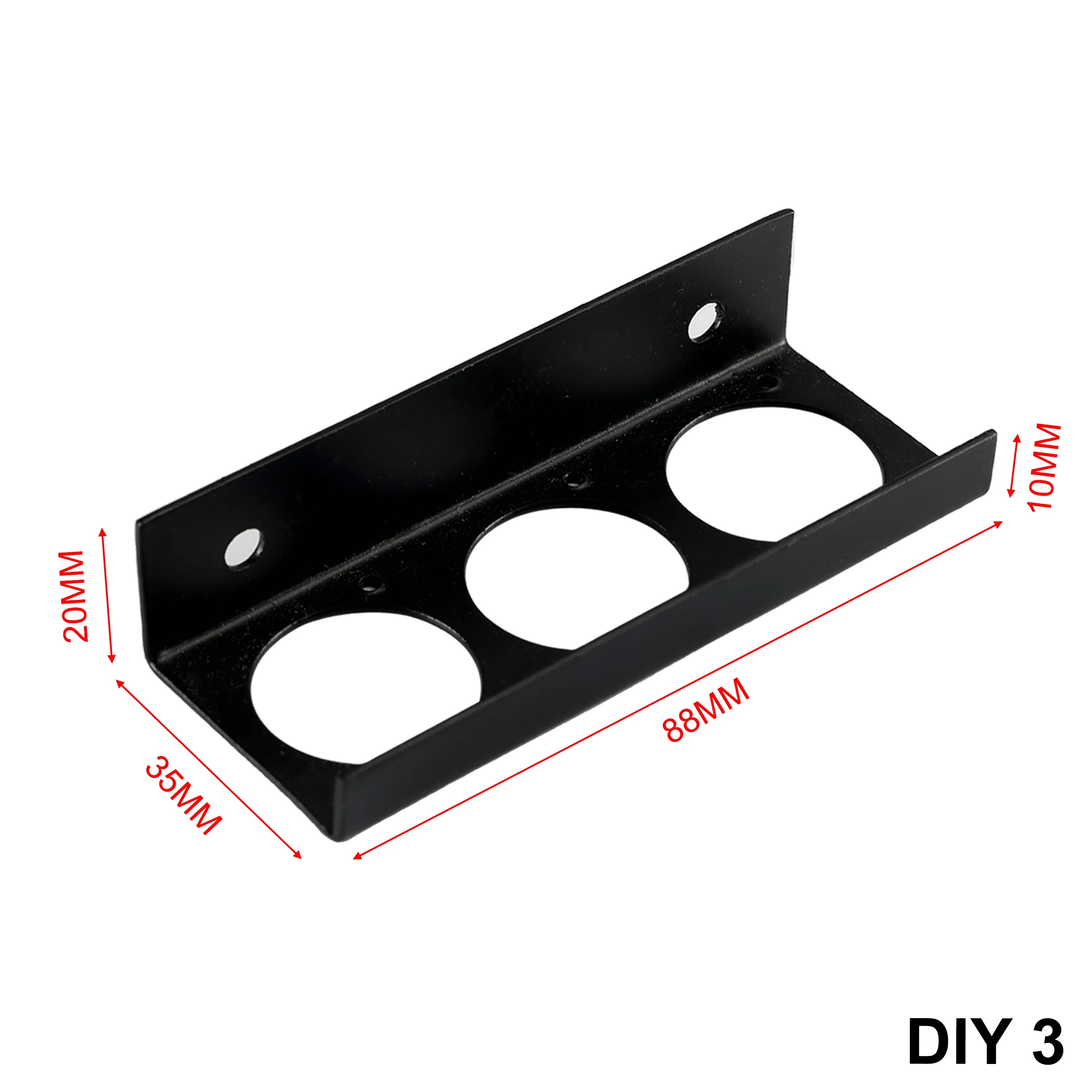 Pro-C DIY PRO Audio Guitar Effect Adaptor Pedal Board Side Port Panel Mount Bracket Kit Accessories