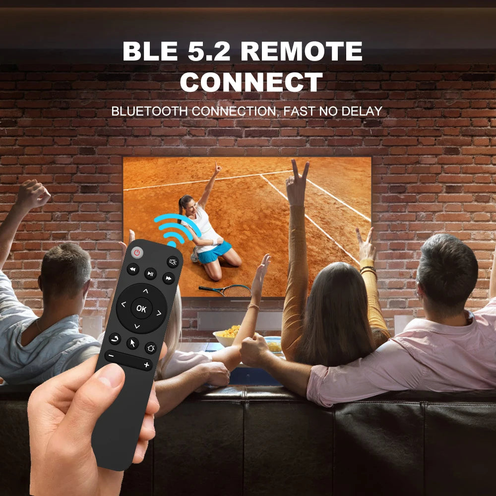 MT4 5.2 Smart Home Bluetooth Remote IR Learning Remote Controller Is Suitable for Controlling TV Box Computer Projector