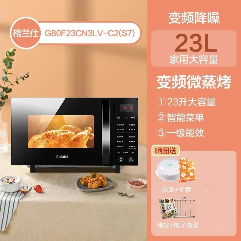 220V Galanz Microwave Oven Combo Built In Convection Oven Grill  Stainless Steel BCB