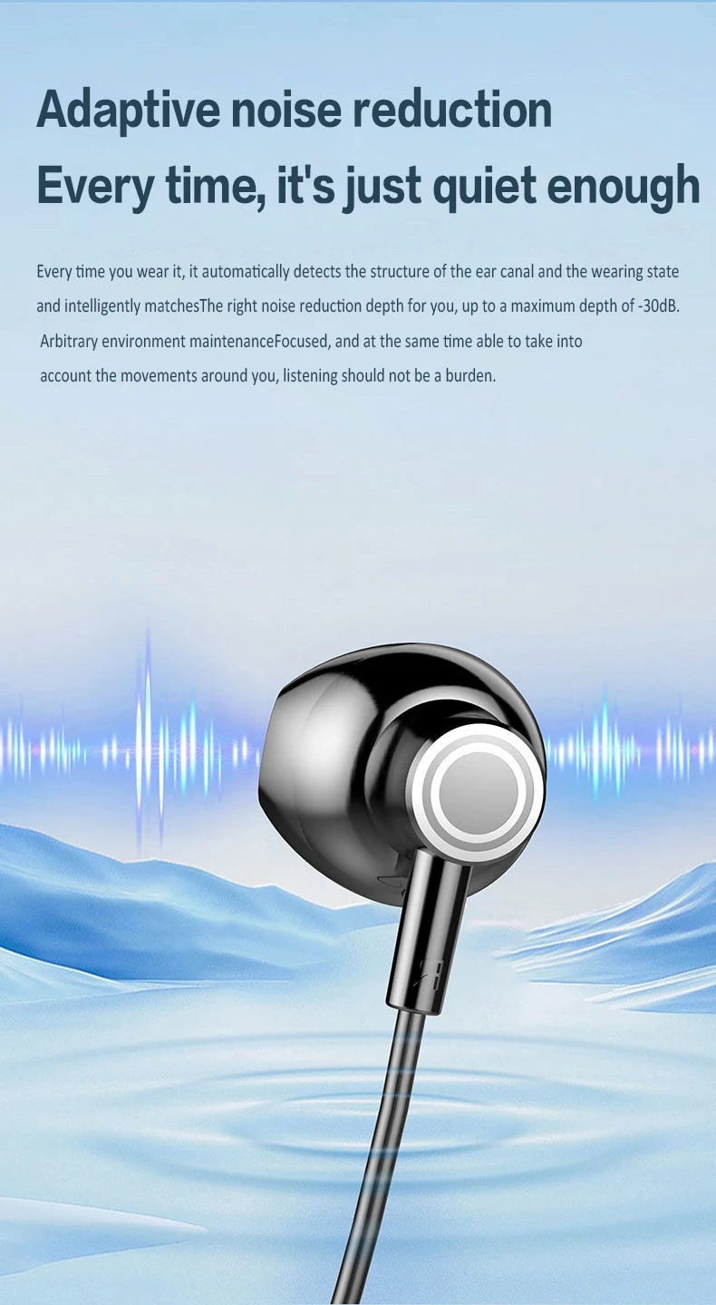 Bluetooth Wireless Headphones Bluetooth Neckband Earphones LED Display Hifi 9D Stereo Sports Headset Long PlayTime Handsfree