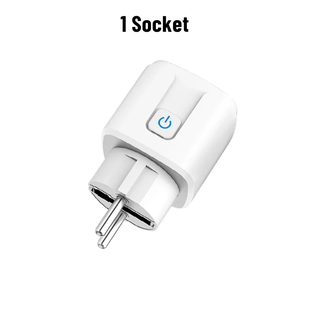 RF433 Smart Socket Wireless Remote Control 220V 230V EU Fr Korean Plug Programmable Socket with Push Button Wall Switch for Home