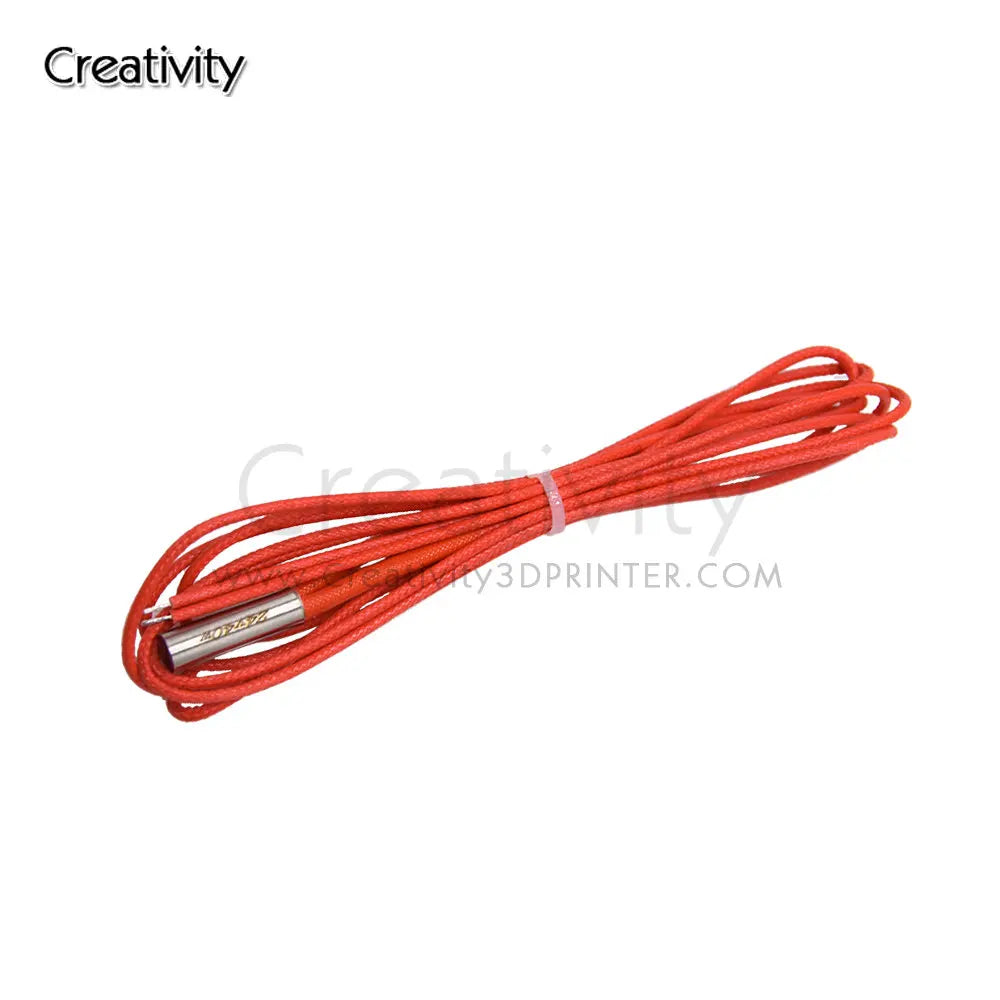 12V/24V 40W Cartridge Heater XH2.54 Thermistor NTC 100K 3950 Wire 1M for Ender 3 CR10 Ender3V2 3D Printer J-Head Hotend