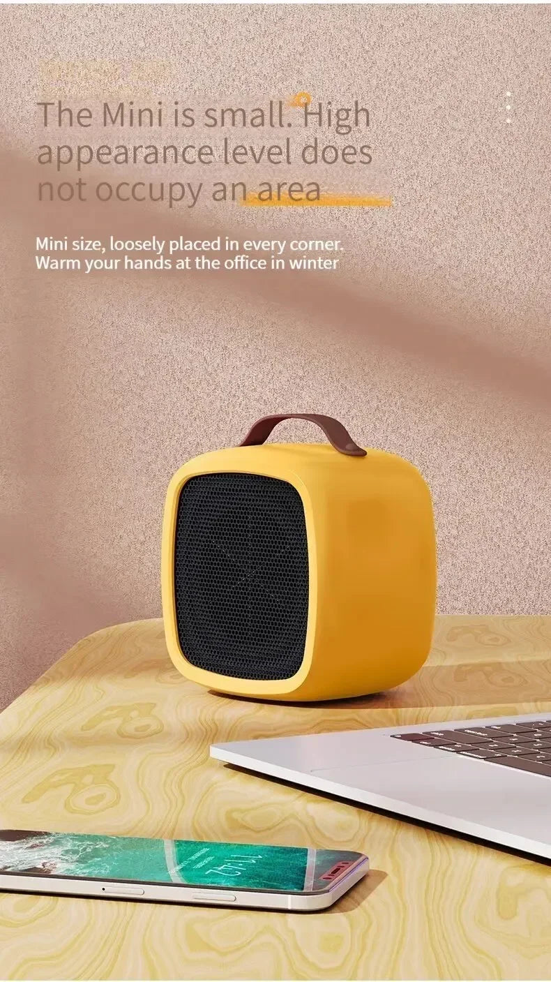 Mini Heater Air Heater Powerful Warm Blower Fast Heater Fan USB Office Heat Desktop Electric Heater For Home Student Dormitory
