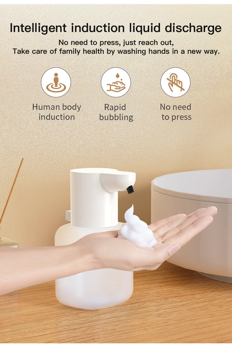 500ML P6 Large Capacity Contactless Intelligent Induction Automatic Sense Soap Dispenser Electric Hand Sanitizer Washing Machine