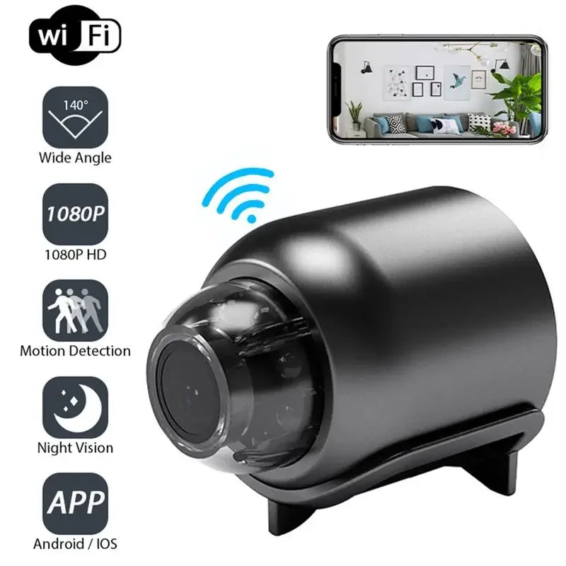 Mini Camera Wireless 1080P Surveillance Security Video Night Vision Motion Detect Camcorder Mini Cam Monitor Smart Home