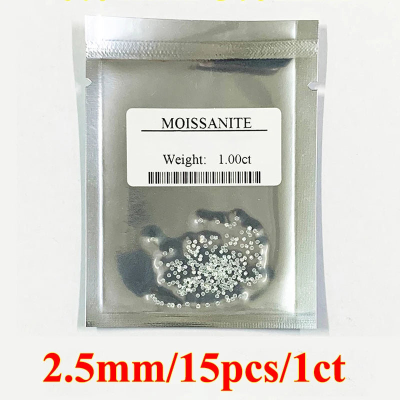 DJMAX Factory Direct Sales Moissanite Loose Stone D Color Moissanita Gemstone Lab Grown Diamond Certified Black Moissanite Stone